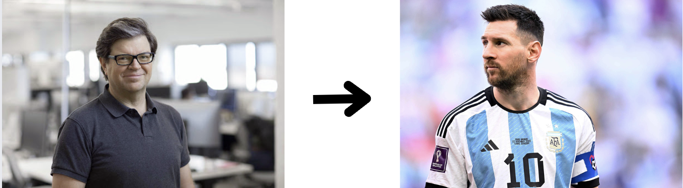 AI Icons and football stars