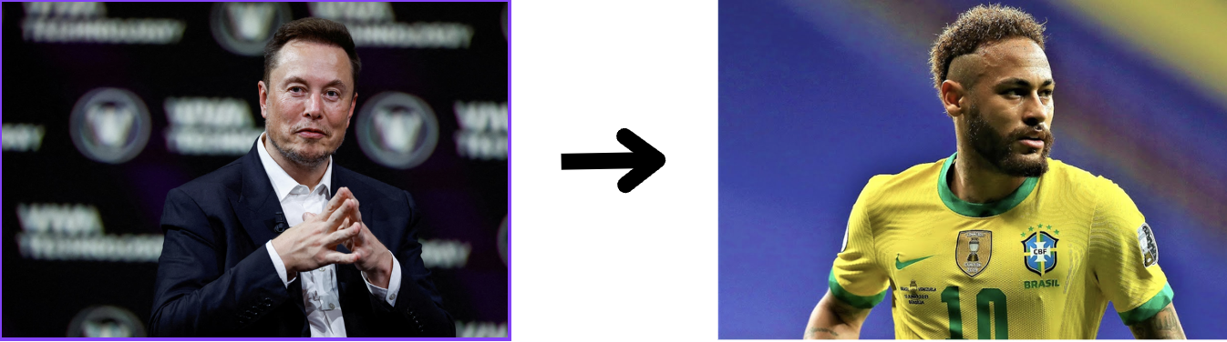 AI Icons and football stars